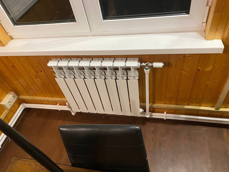 Отопление от газгольдера в Юрьев-Польском под ключ - алюминиевые радиаторы