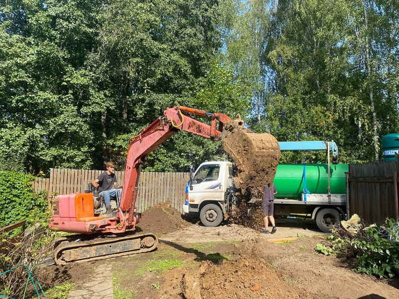 Монтаж газгольдера Спецгаз 6600 л в Юрьев-Польском под ключ с земляными работами